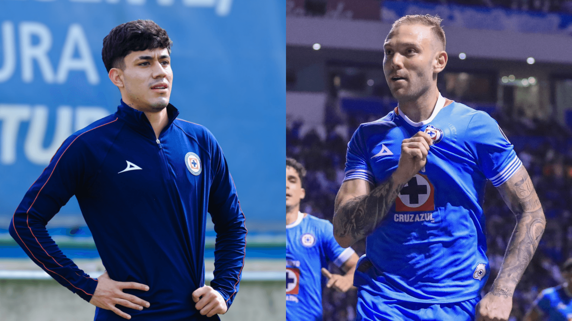 Omar Campos y Rotondi | Fotos: @CruzAzul