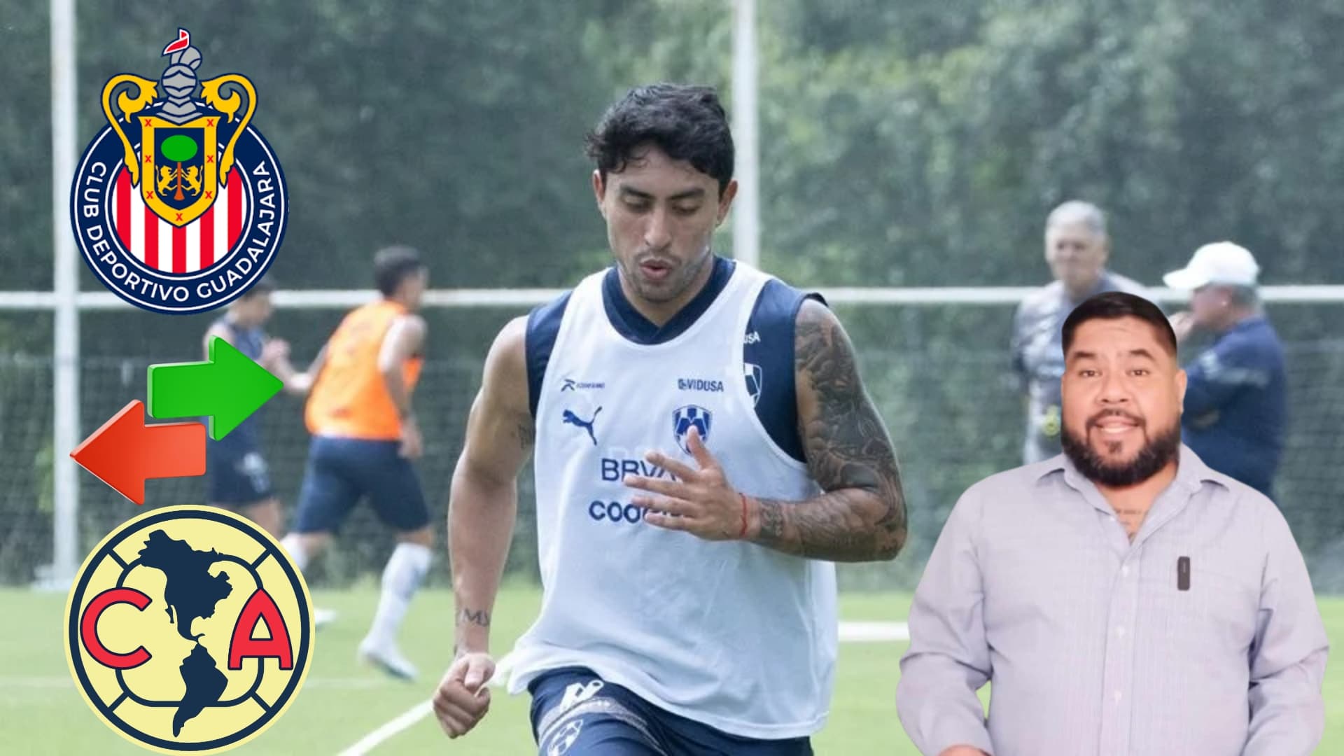 Omar Goveo, canterano de América, podría ser un gran refuerzo para las Chivas en unos meses.