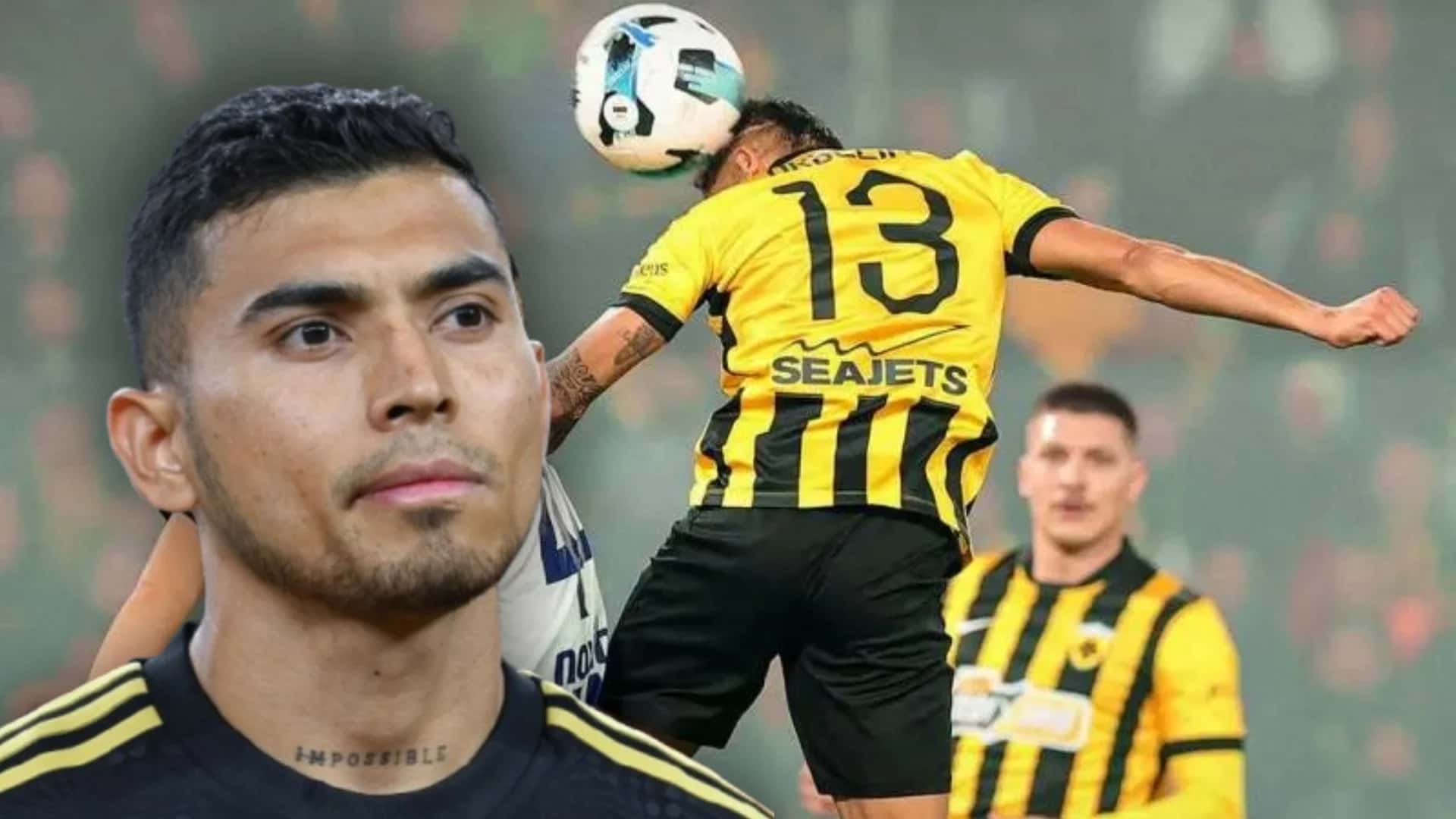 Orbelín Pineda con la selección mexicana y AEK