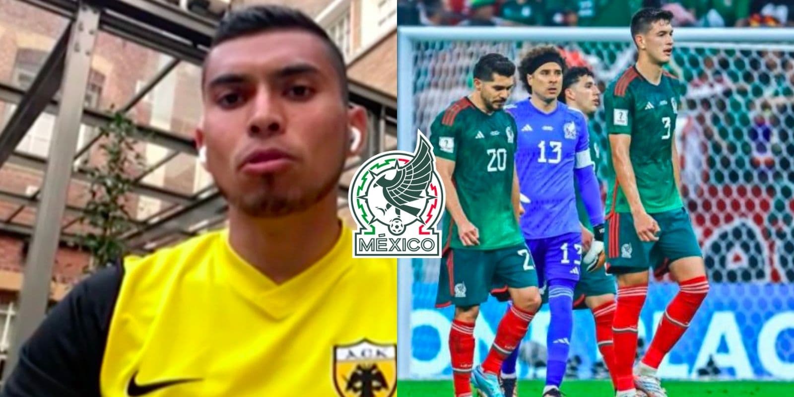 Orbelín Pineda revela quién fue el culpable de que el Tri no pasara a Octavos de final