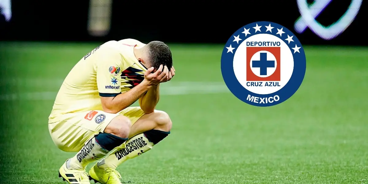 Otra mala noticia llegó a Coapa, esta vez el golpe que recibe el Club América es desde Cruz Azul.