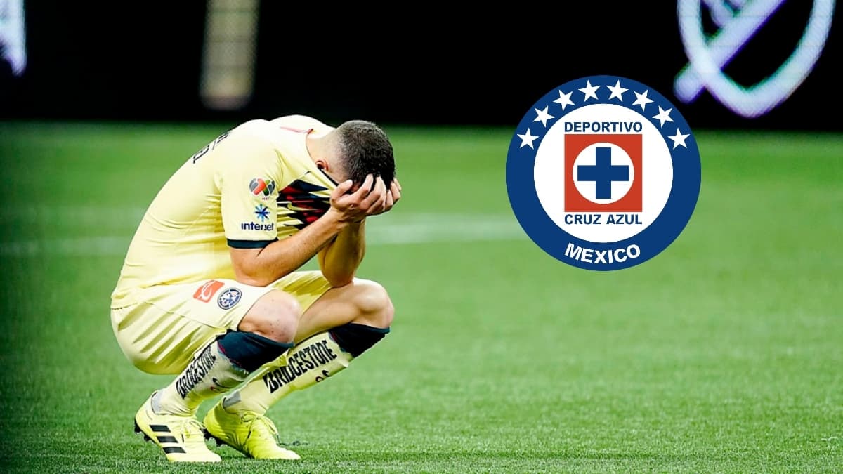 Otra mala noticia llegó a Coapa, esta vez el golpe que recibe el Club América es desde Cruz Azul.