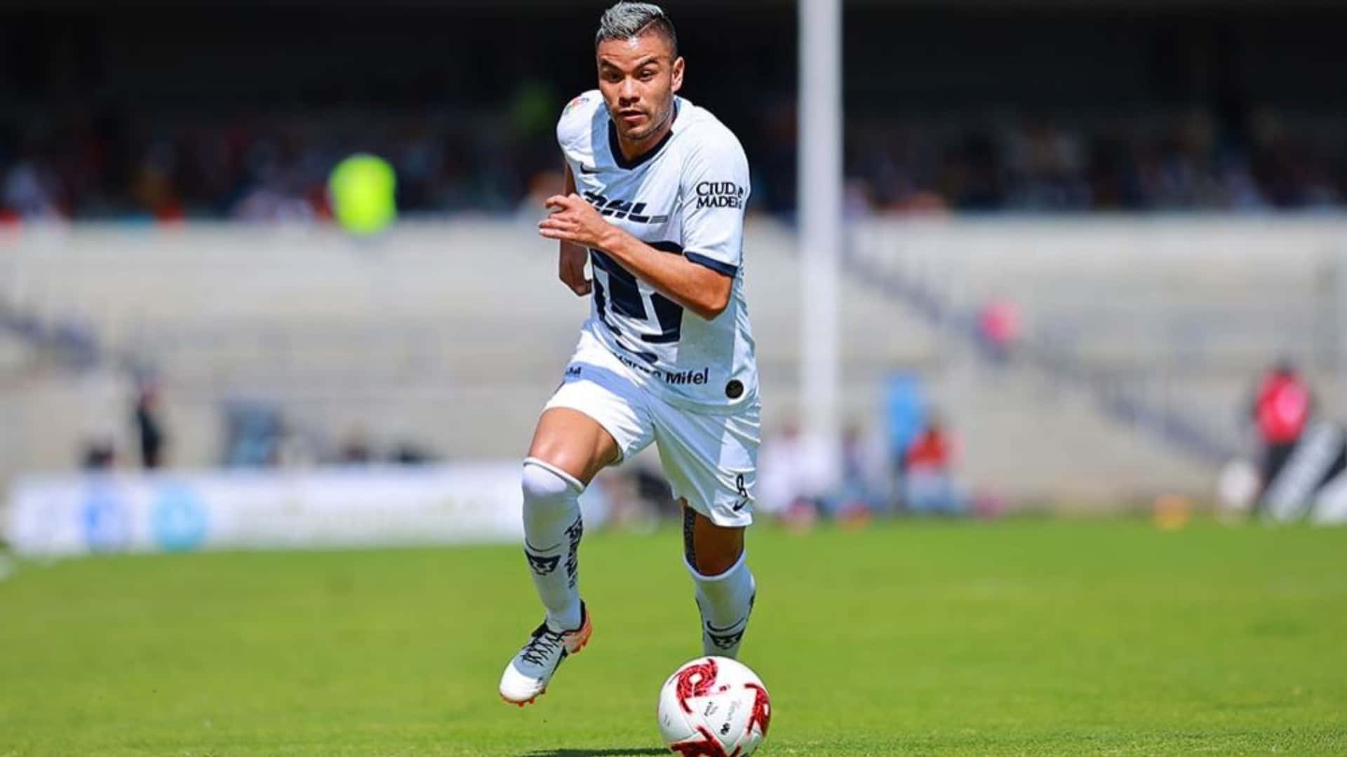Pablo Barrera en PUMAS . FOTO: RÉCORD