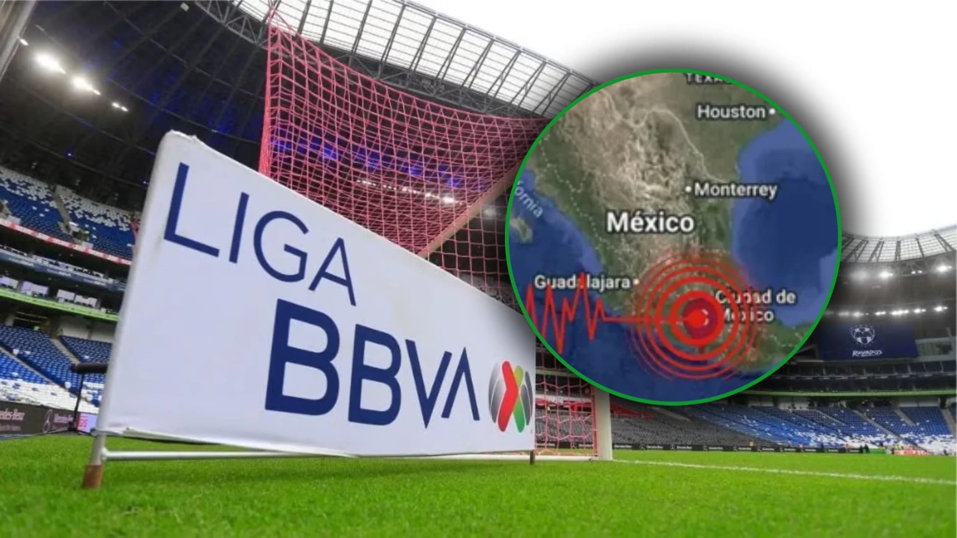 Pancarta de la Liga MX
