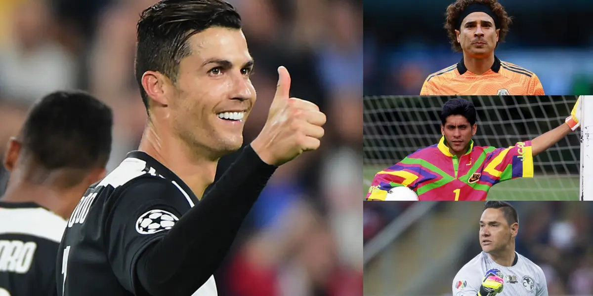 Para Cristiano Ronaldo, hay un portero mexicano que se ganó su respeto dentro del campo de juego y por eso lo considera el mejor. 