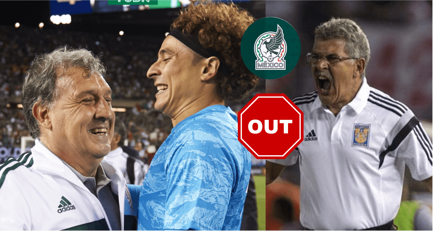 Para el Tuca, el tema está claro, a Martino le tiembla pero Ferretti empezaría la limpia con Ochoa y dos becados más de Televisa.