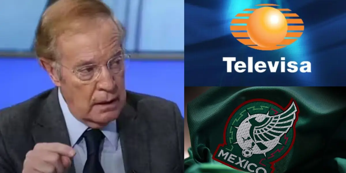 Para José Ramón Fernández, no sirve como futbolista pero será mundialista y estará en el combinado mexicano. Televisa influye en su llamado. 
