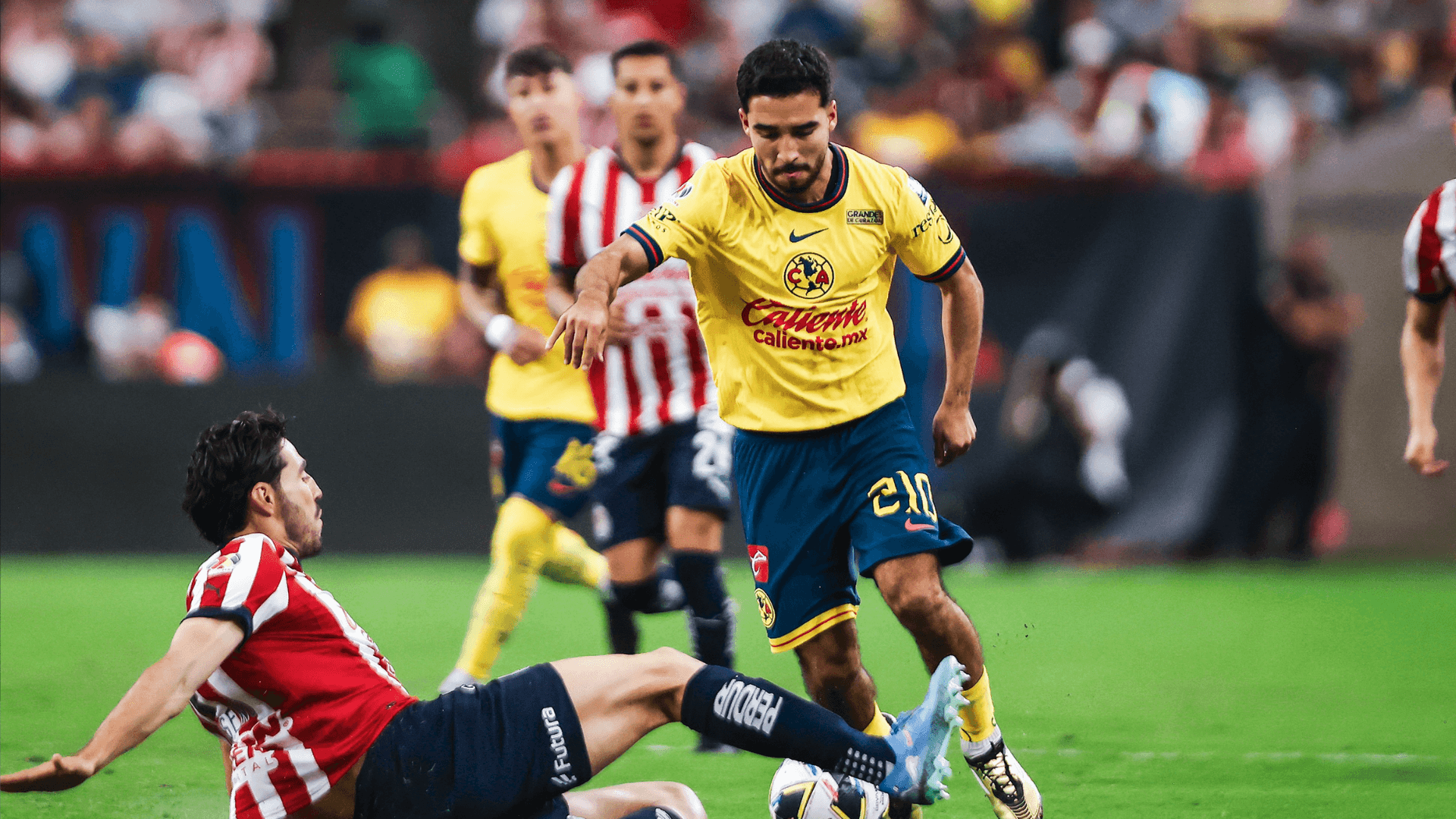 Partido de América vs Chivas, Clásico amistoso en Houston. | Foto: X oficial de América