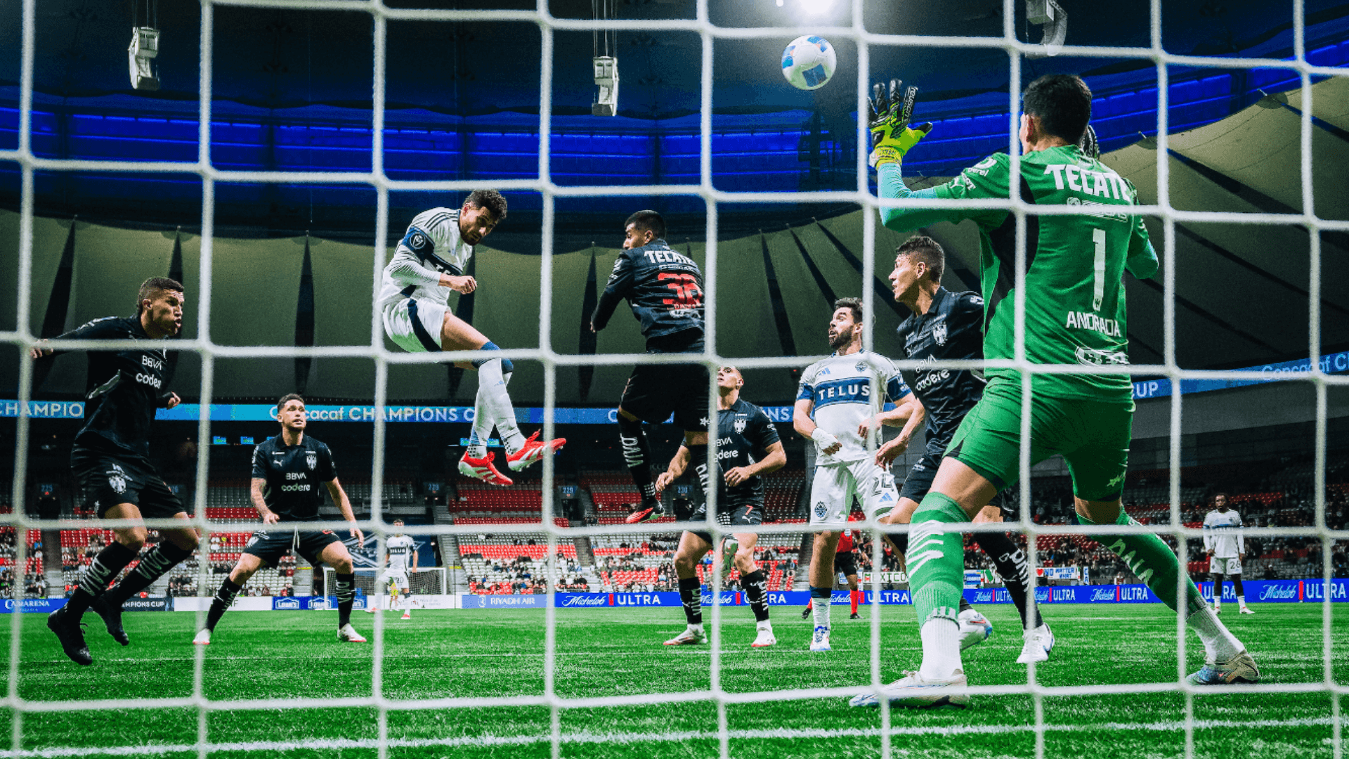 Partido de ida de Rayados en Concachampions | Foto: @WhitecapsFC