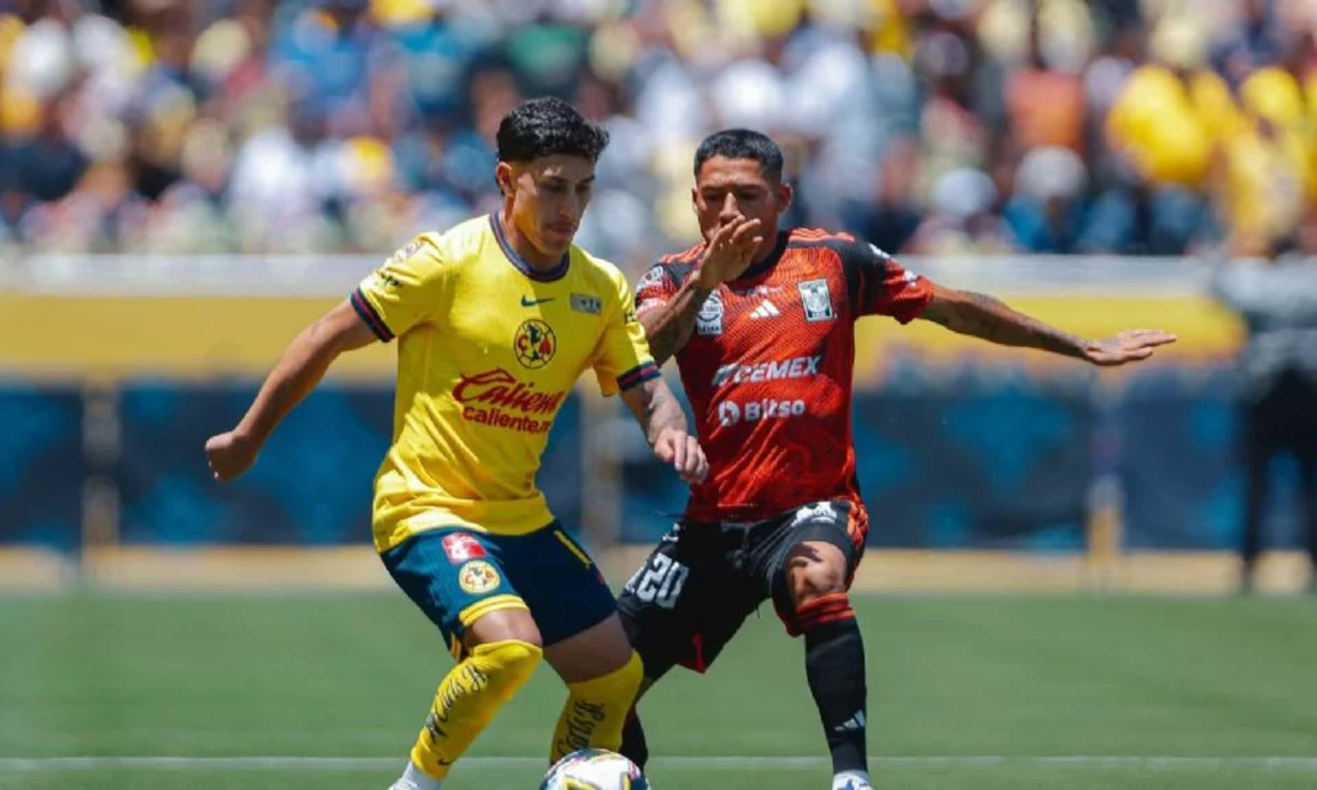 Partido entre Tigres vs América por la Súper Copa de la Liga MX (Fuente: Liga MX)