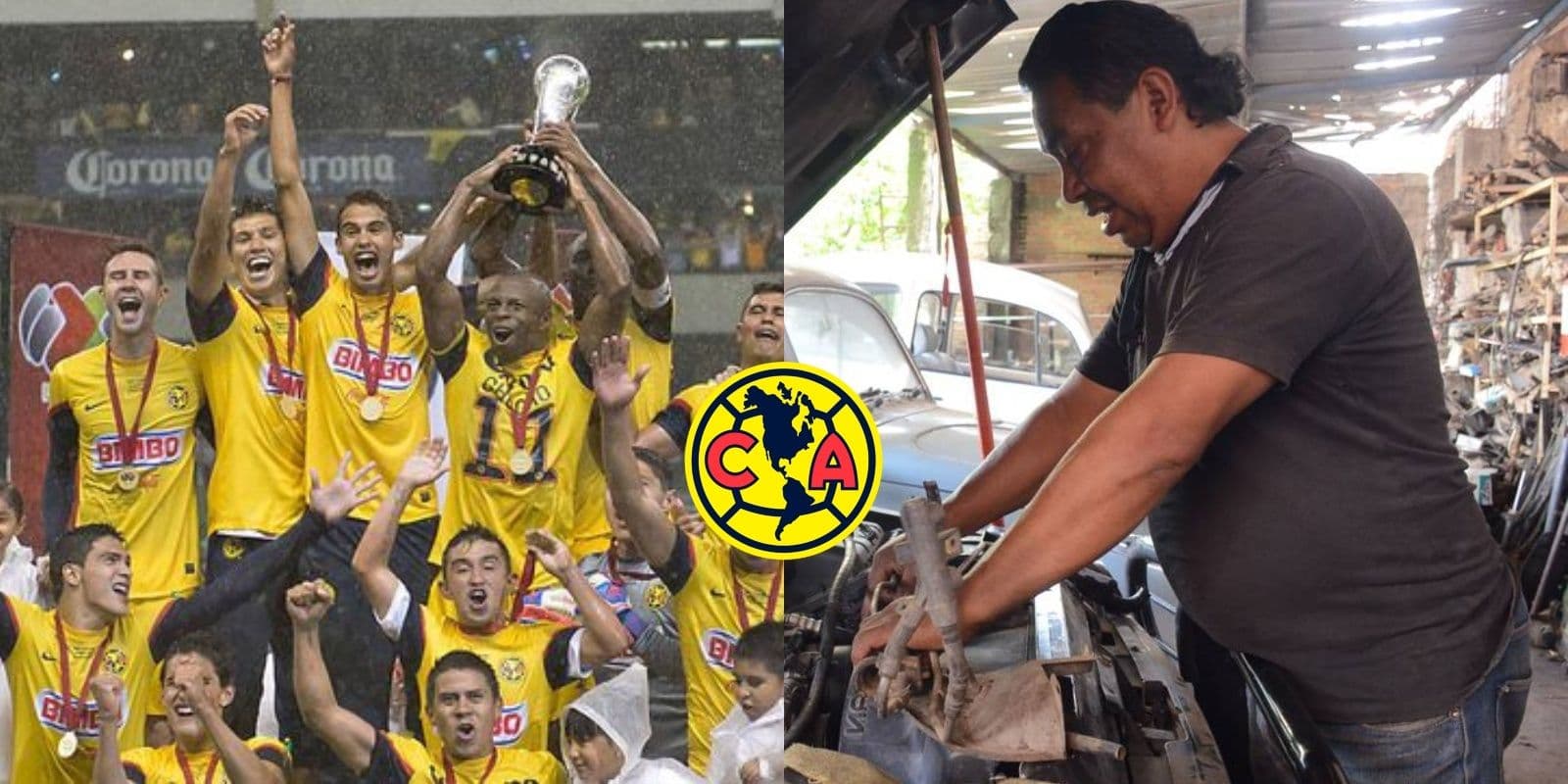 Paso de ser una leyenda del América a uno más del club, golpeó al DT lo echaron del equipo y ahora arregla autos para poder ganarse la vida.