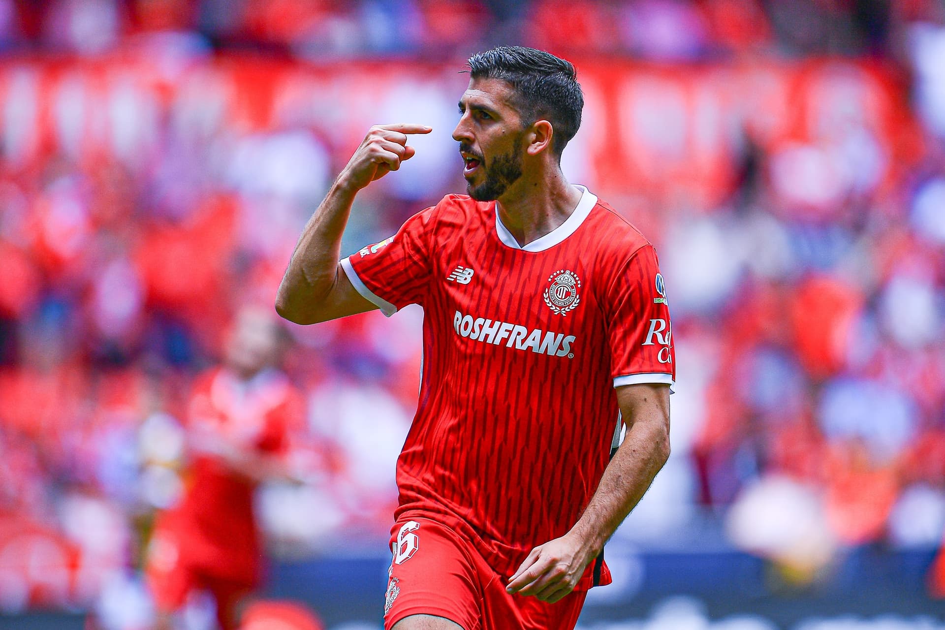 Paulo Dias Fernandes, goleador de Toluca en el Apertura 2024. | Foto: Mex Sport