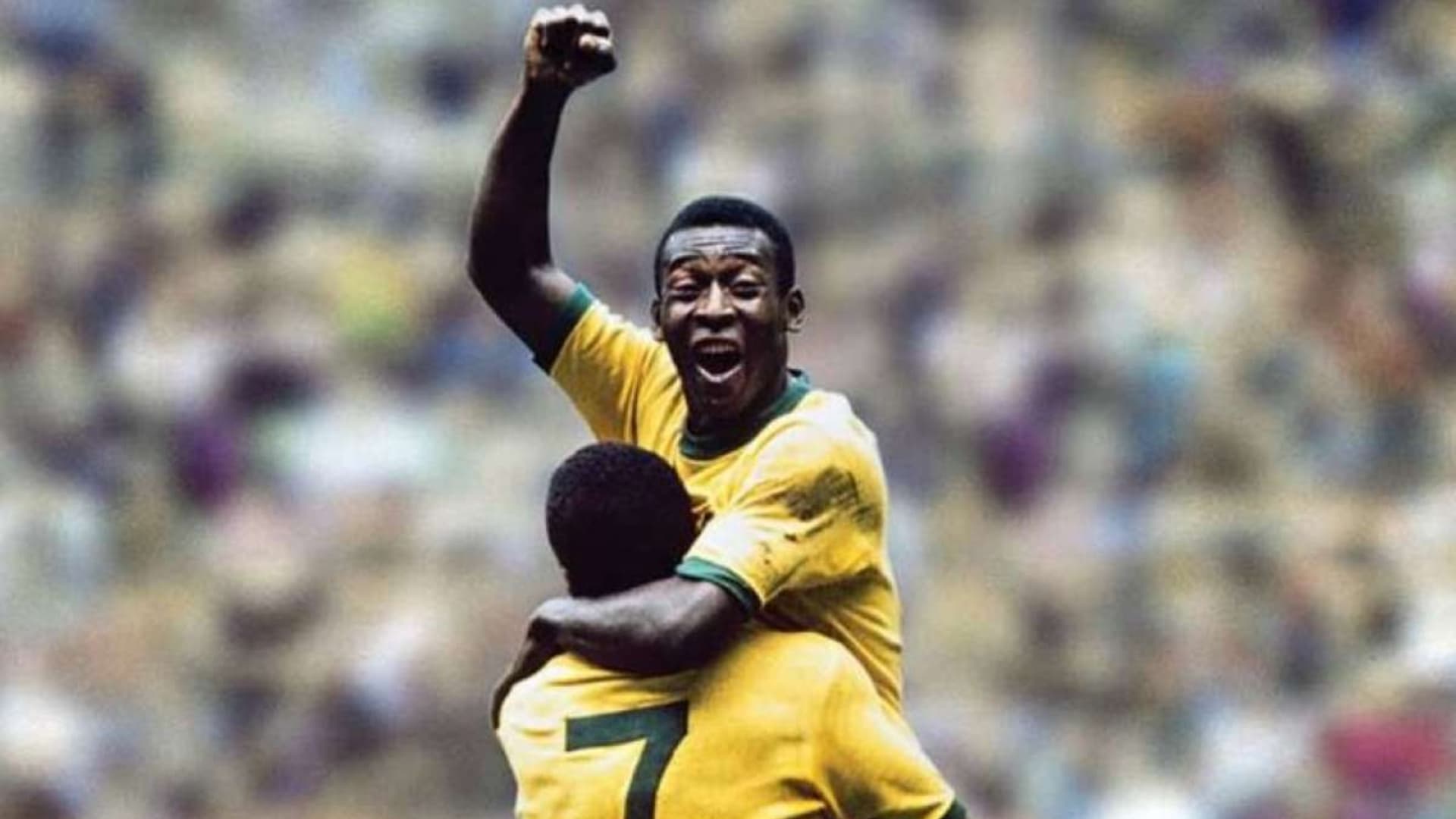 Pelé celebrando un gol (Foto: El Telégrafo)