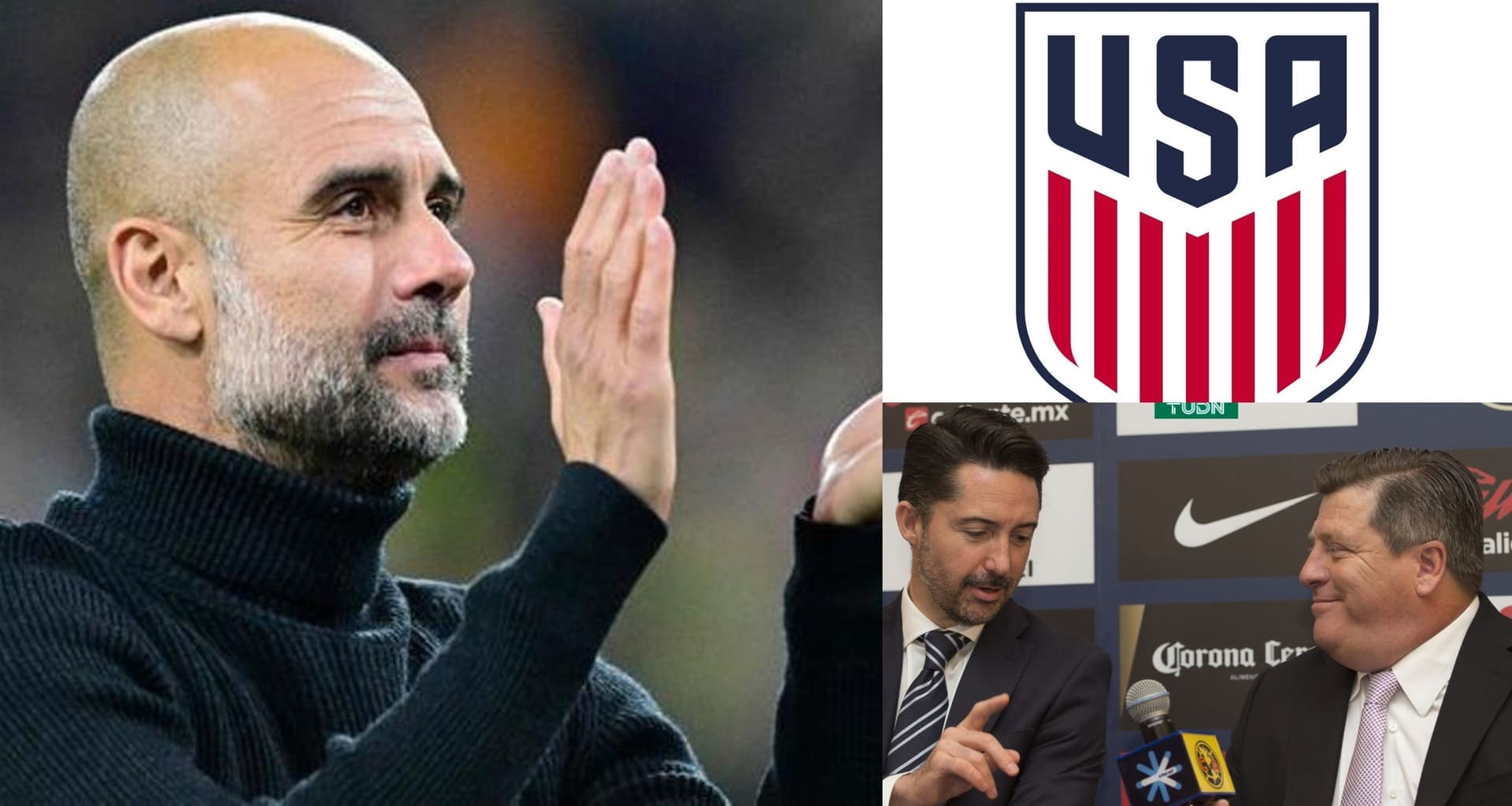 Pep Guardiola es candidato número uno para subirse a United States Soccer. Esto podría ganar, pero en México seguimos llorando al Piojo Herrera.