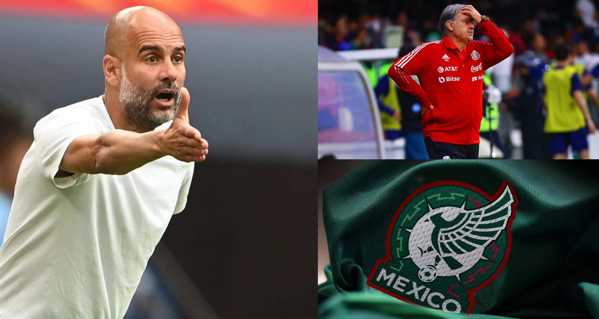 Pep Guardiola es el entrenador más famoso del mundo, dirigió al Barcelona y el mismo estratega destapó el problema que tuvo Martino en el club Culé y pasará lo mismo en el Tri.