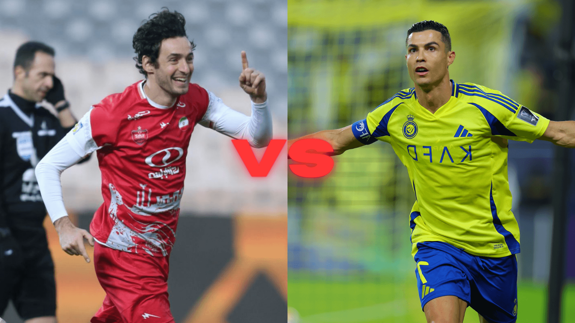 Persepolis vs Al Nassr | Fotos: @PersepolisFC y @AlNassrFC_EN