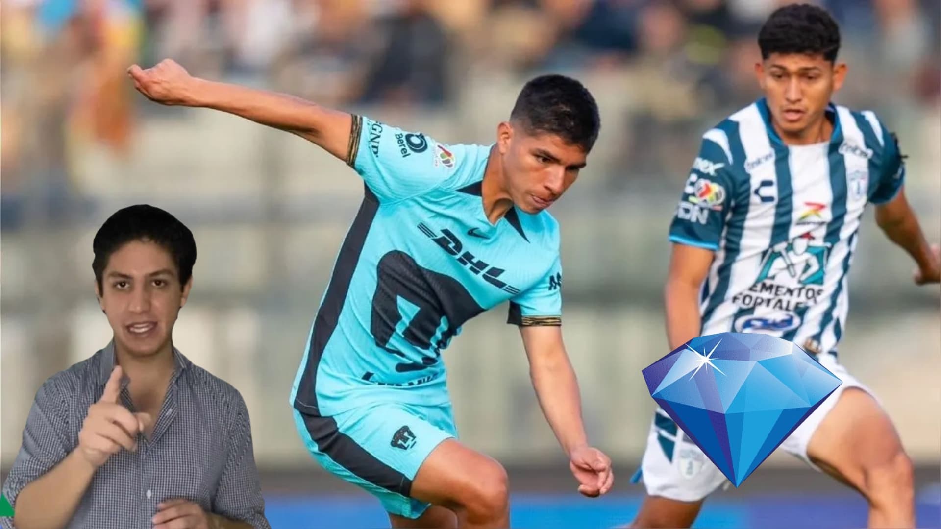 Piero Quispe fue pieza clave en la victoria de los Pumas sobre el Pachuca el domingo pasado.