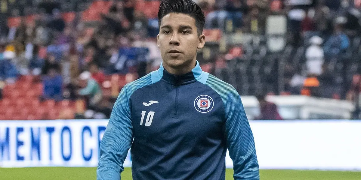 Pol Fernández finalmente pudo debutar con Cruz Azul en el Clausura 2021.