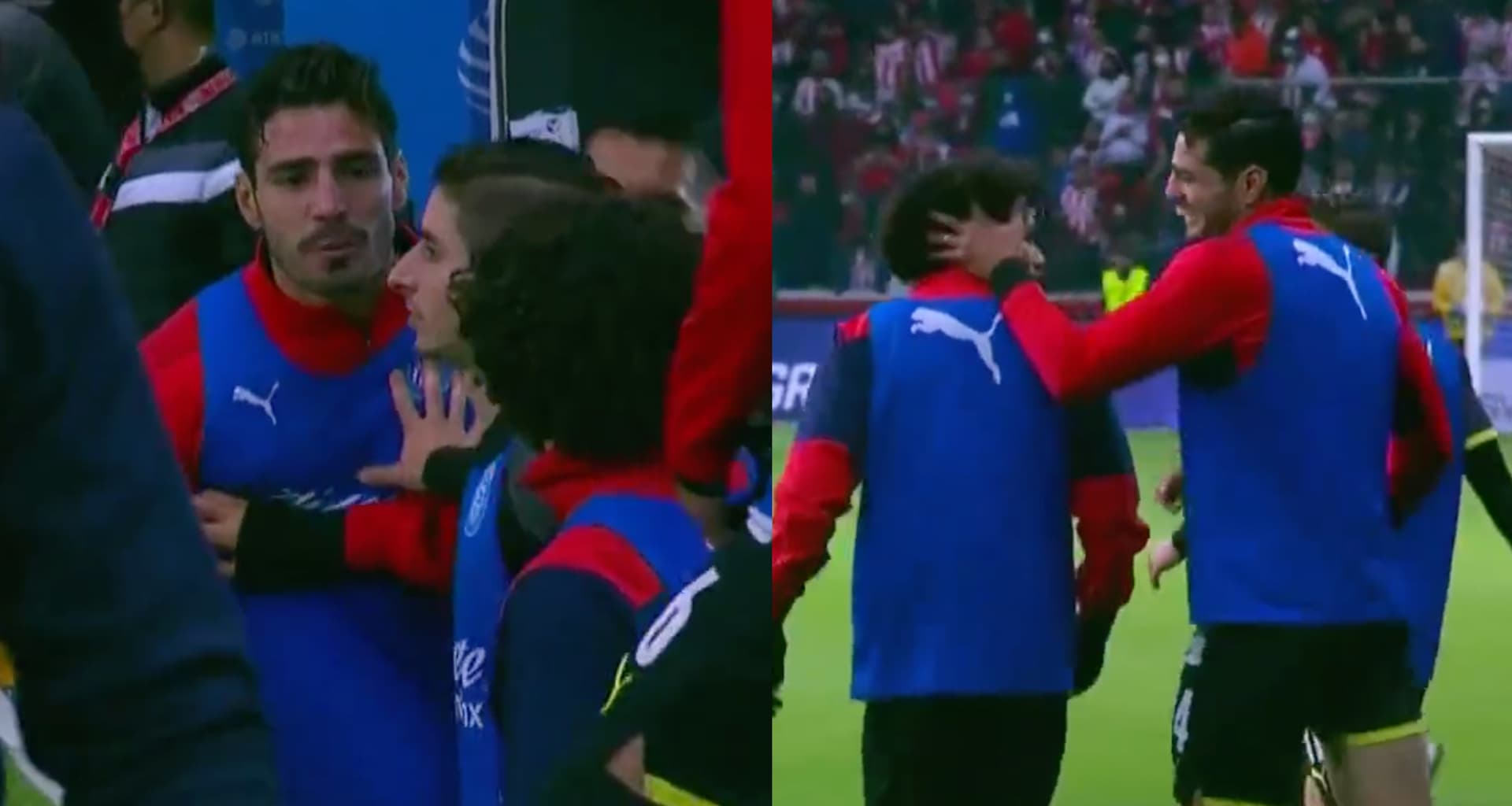 Por eso la bronca, por eso los problemas dentro del vestidor de las Chivas, destapan lo que le dijo el central Briseño al Salah mexicano.