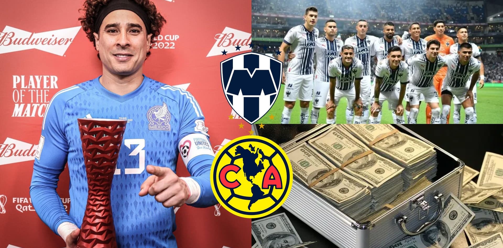 Por este dinero el jugador aún no llega con el equipo del Monterrey