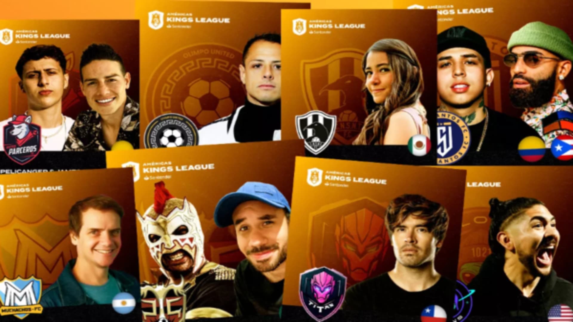 Presidentes de la Kings league/ Foto Ahora Tabasco