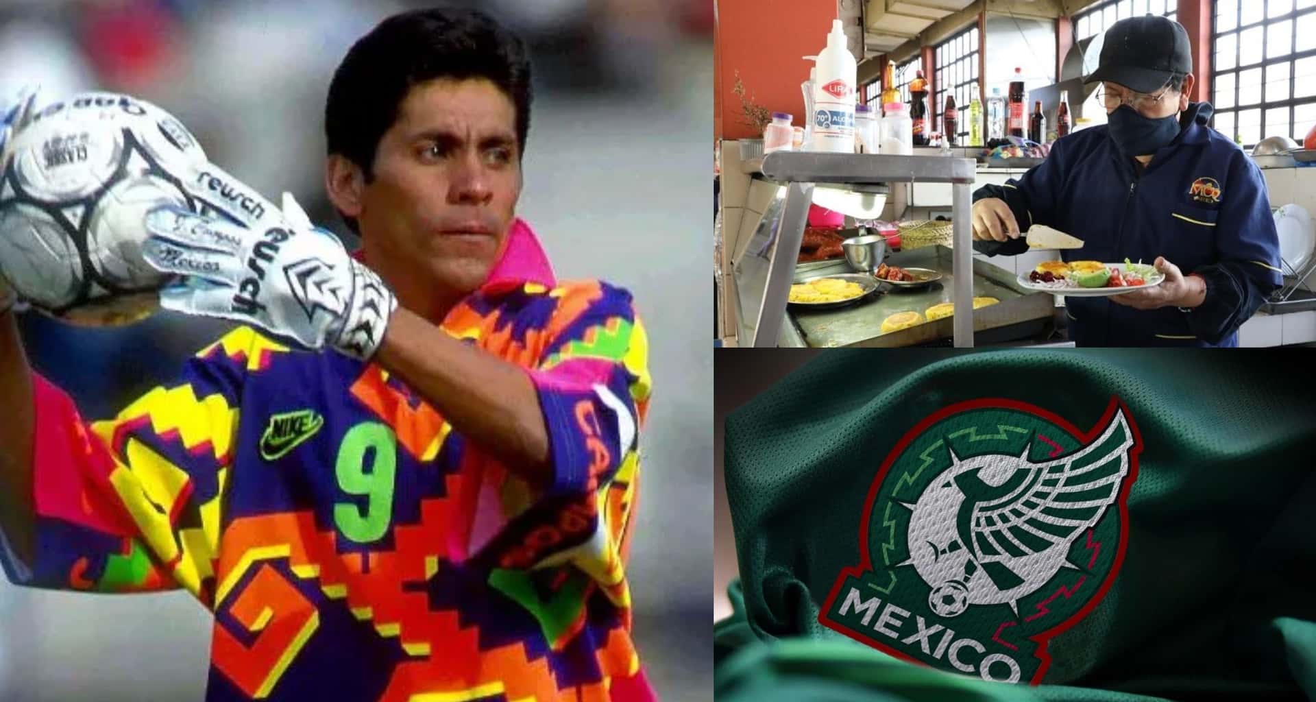 Provocó una de las humillaciones más dolorosas de Jorge Campos en público. La pasó mal el portero, ahora vende comida en un mercado.