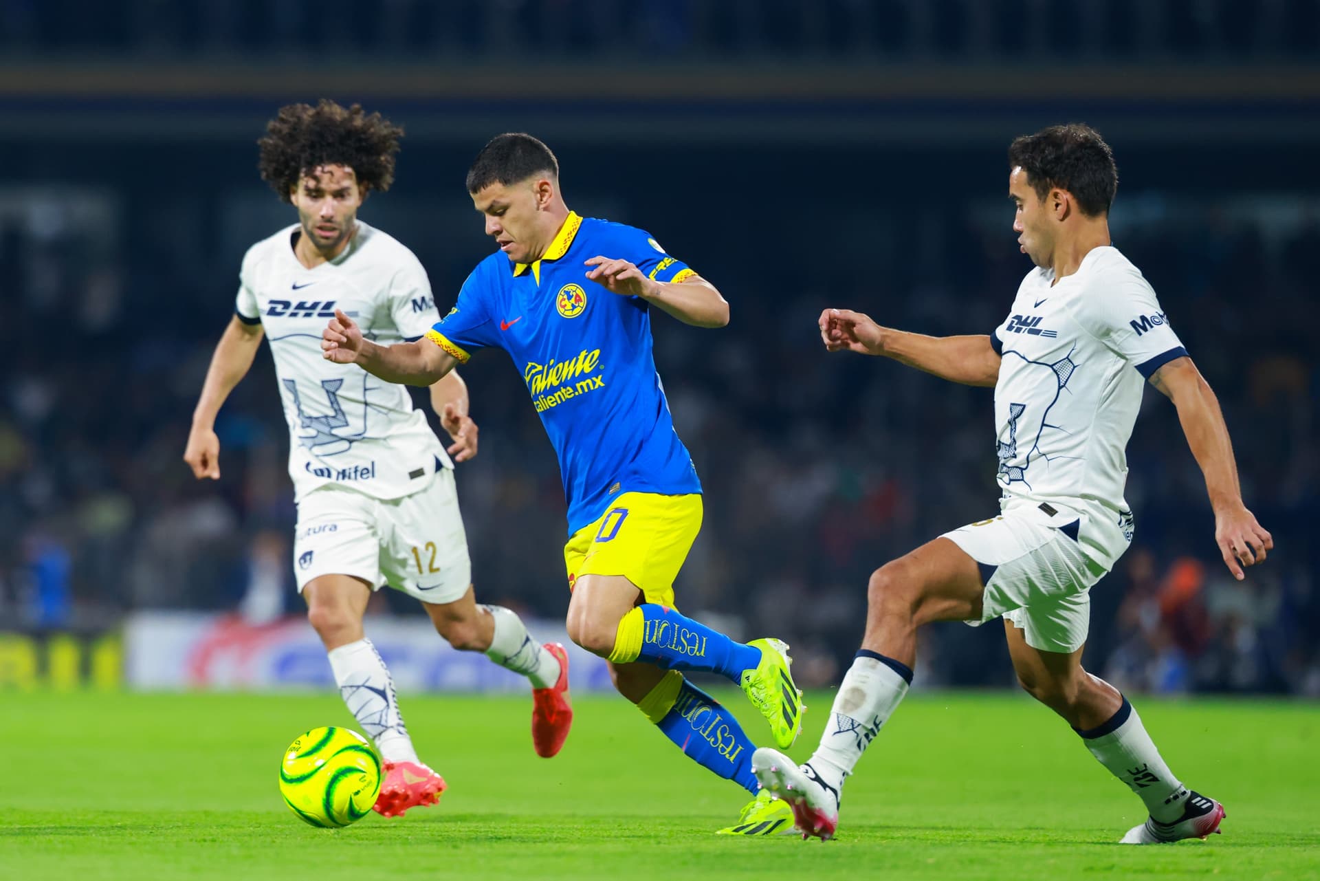 Pumas contra América (Fuente: Mexsport)