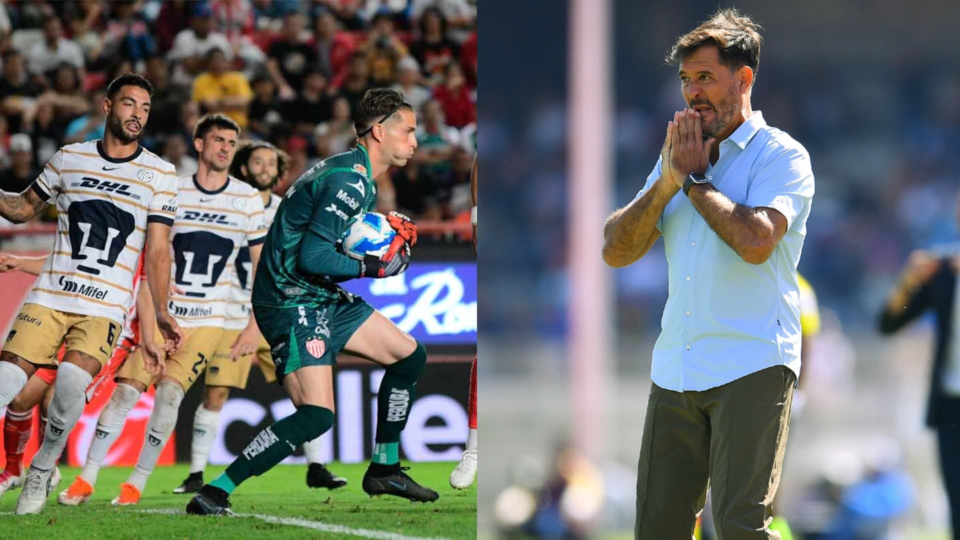 Pumas enfrenta a Necaxa y revelan al jugador universitario por el que el Internacional ya ofertó | Foto: Mexsport