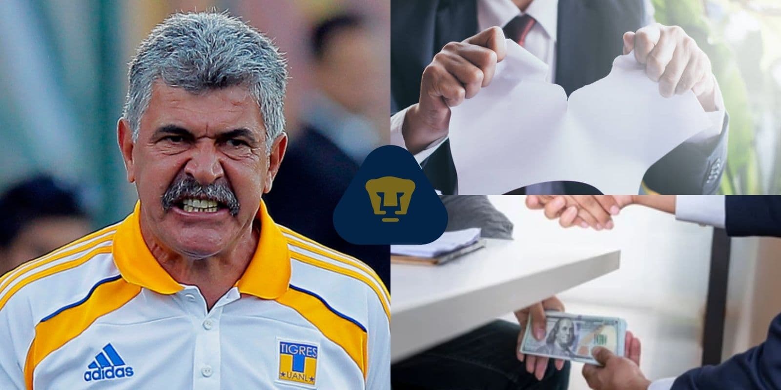 Pumas haría a un lado al Tuca Ferretti para traer un DT que ya fracasó en la Liga Mx.