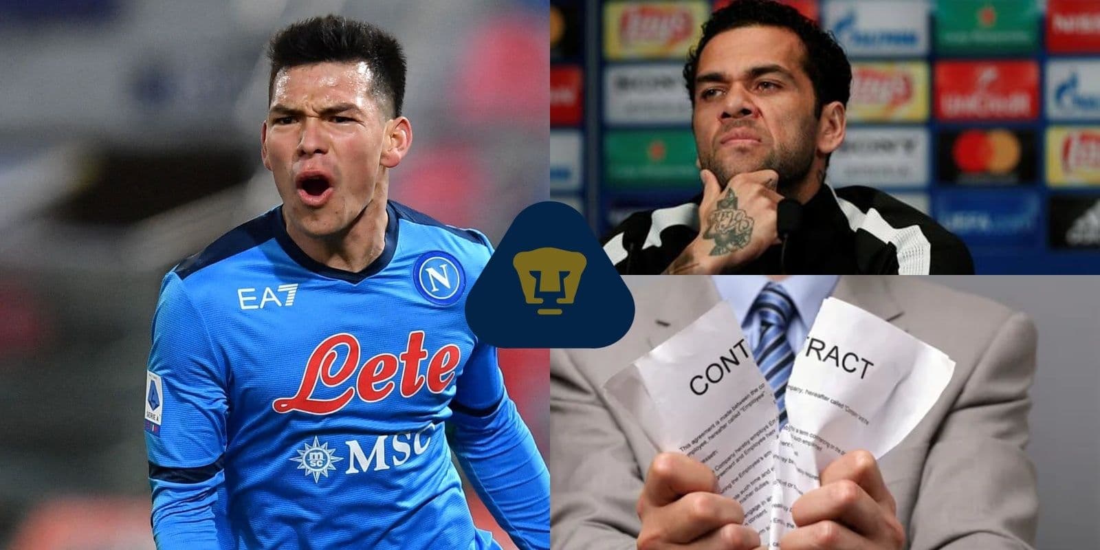 Pumas no se espera a la respuesta de Dani Alves y ya buscan fichar a una joya tica.