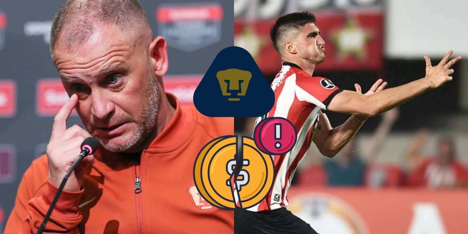Pumas pagó una millonada por Gustavo Del Prete a Estudiantes.