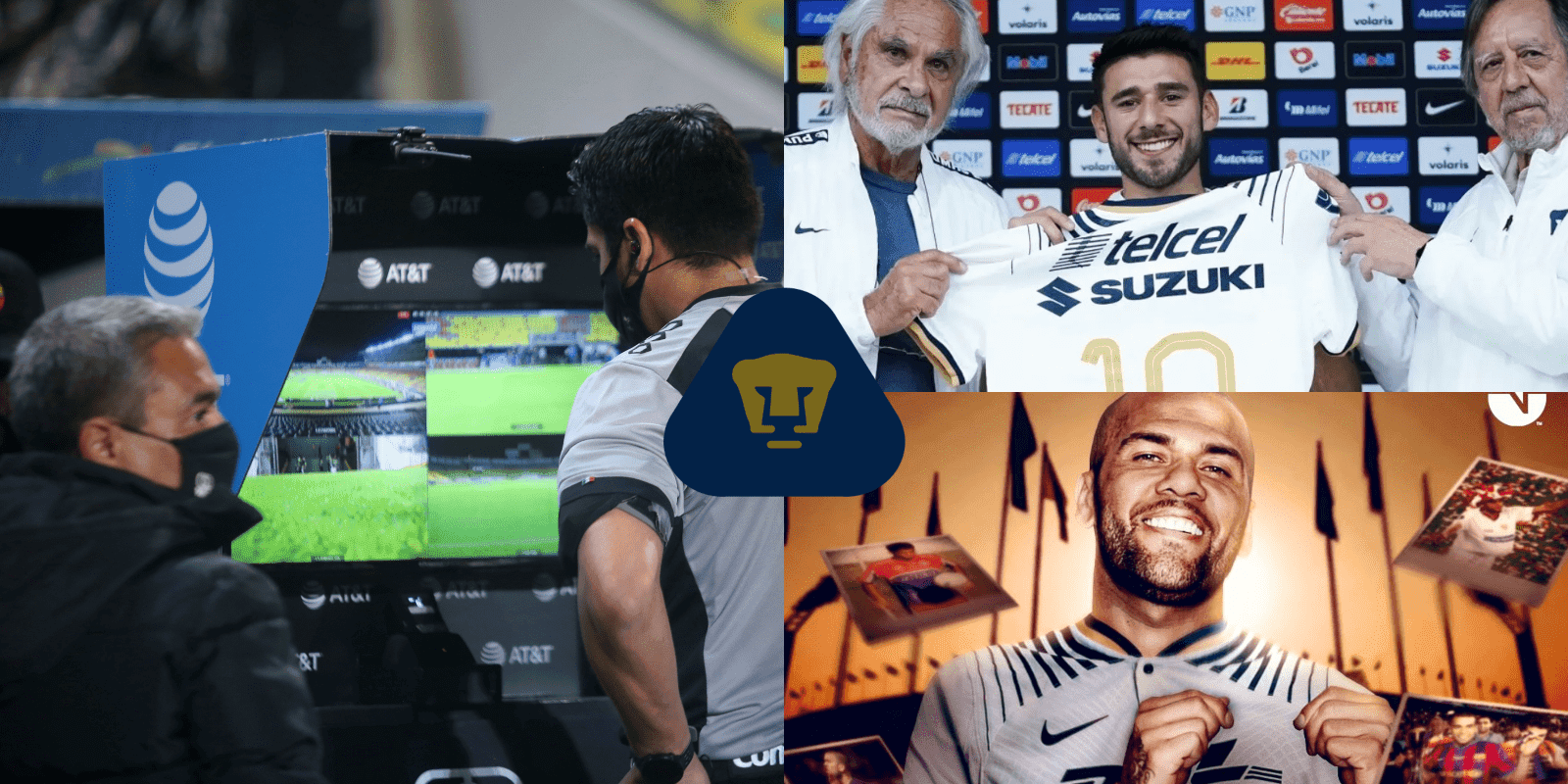 Pumas se ha visto muy favorecido por el arbitraje y especialmente por el VAR en su visita a León.