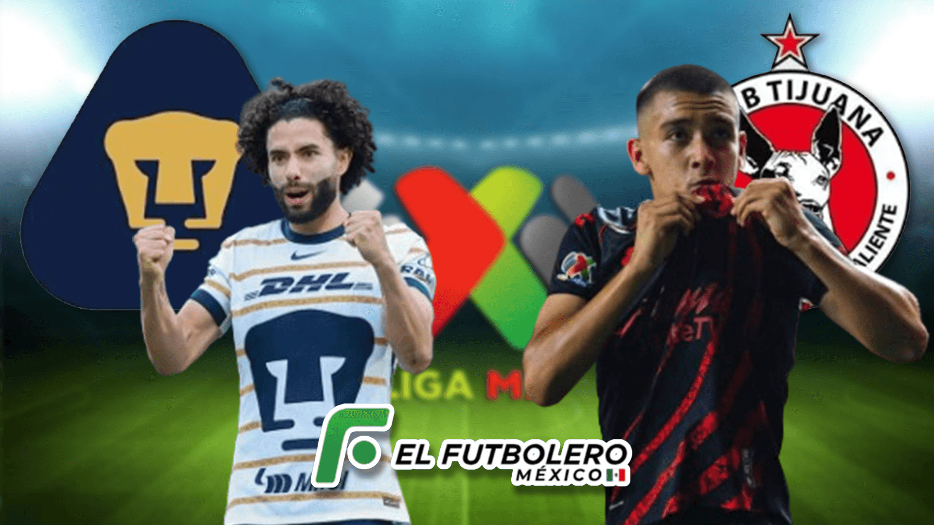 Pumas vs Xolos de Tijuana EN VIVO (Portada: El Universal)