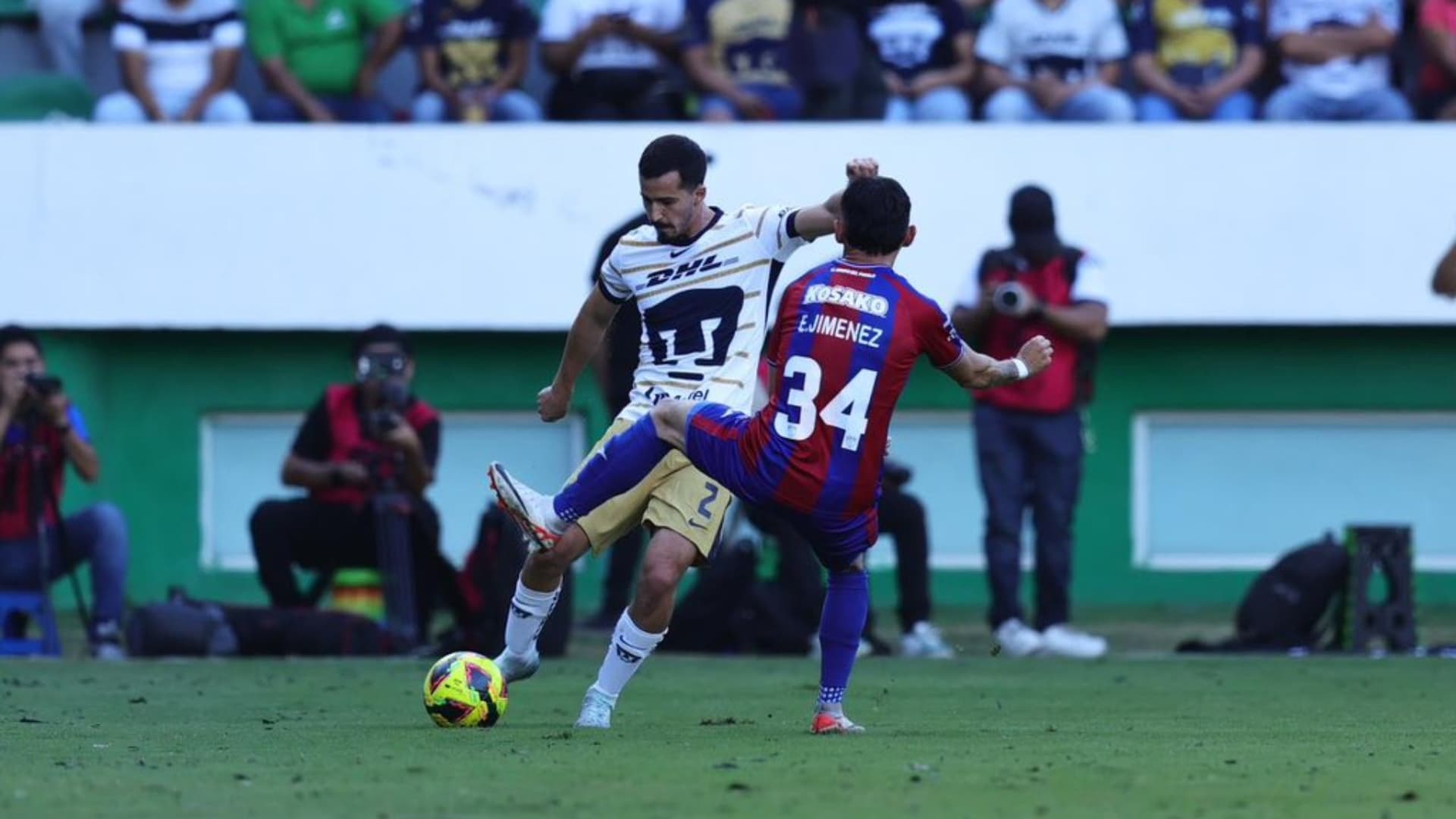 Pumas y Atlante tuvieron un duelo amistoso de preparación | Foto: X @pumasmx