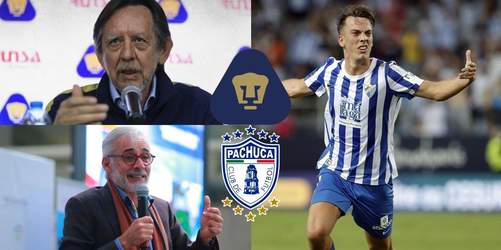 Pumas y Tuzos se pelean el fichaje de un jugador de la liga española.