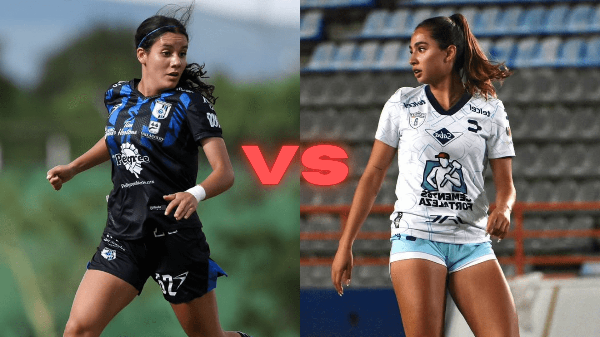 Querétaro Femenil vs Pachuca Femenil | Fotos: @GallosFemenil y @TuzosFemenil