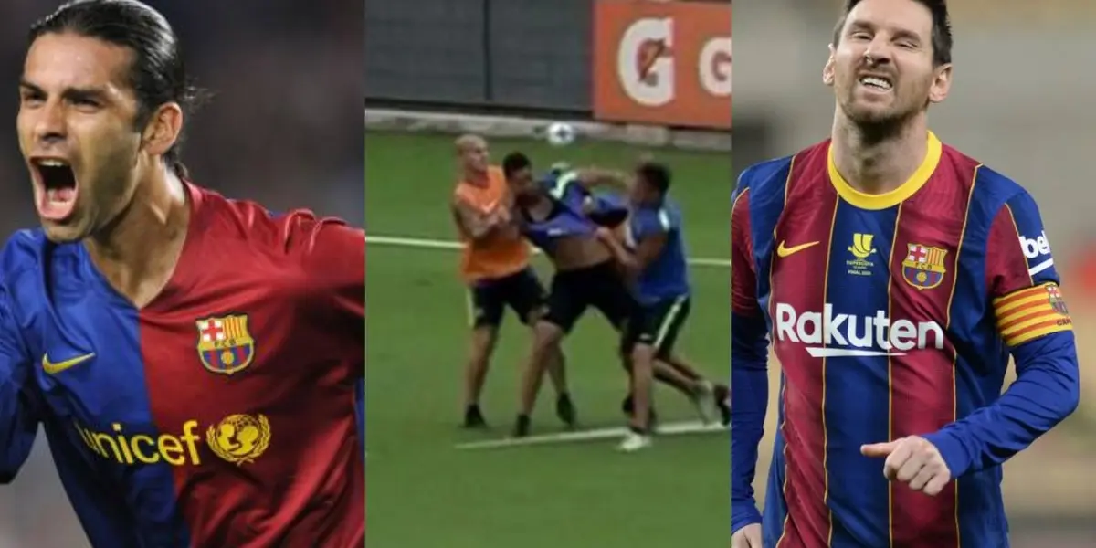 Rafa Márquez confesó lo que sucedió en el día de su despedida de Barcelona y lo que le dijo Lionel Messi tras salir del club.