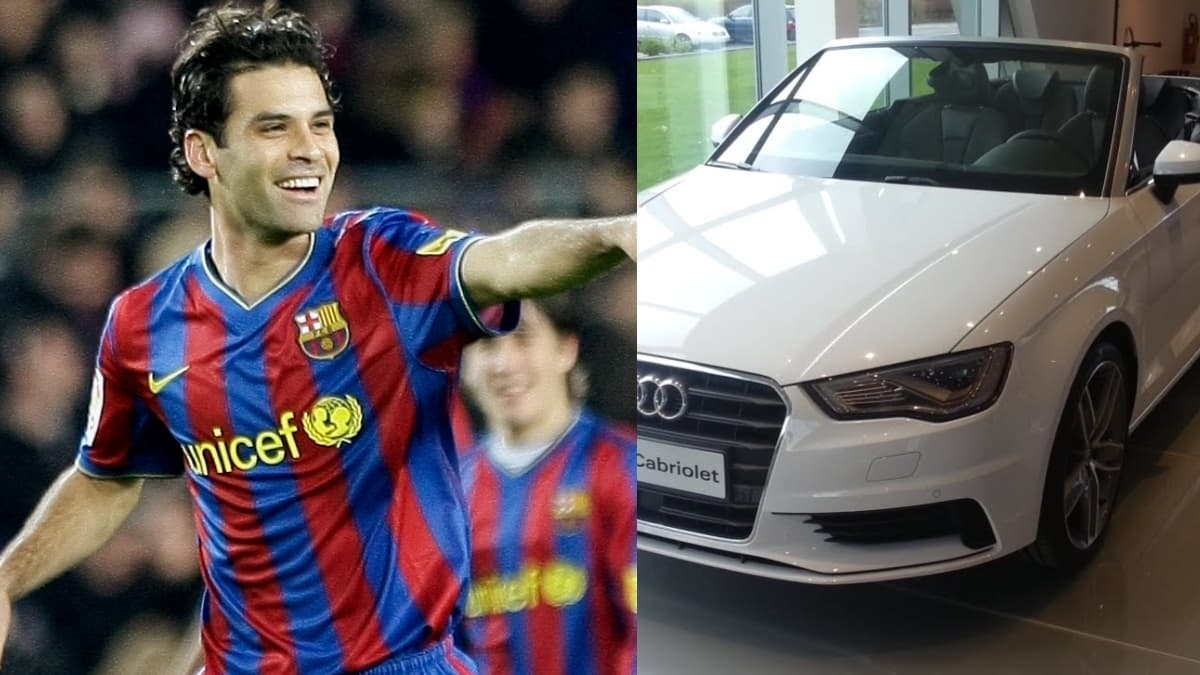 Rafa Márquez recibió un coche de regalo cuando fichó por el Barcelona, no vas a creer en cuanto está valuado.