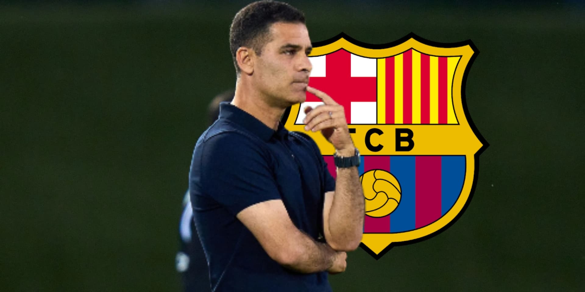 Rafael Márquez durante un partido del Barcelona B / Foto: Betevé