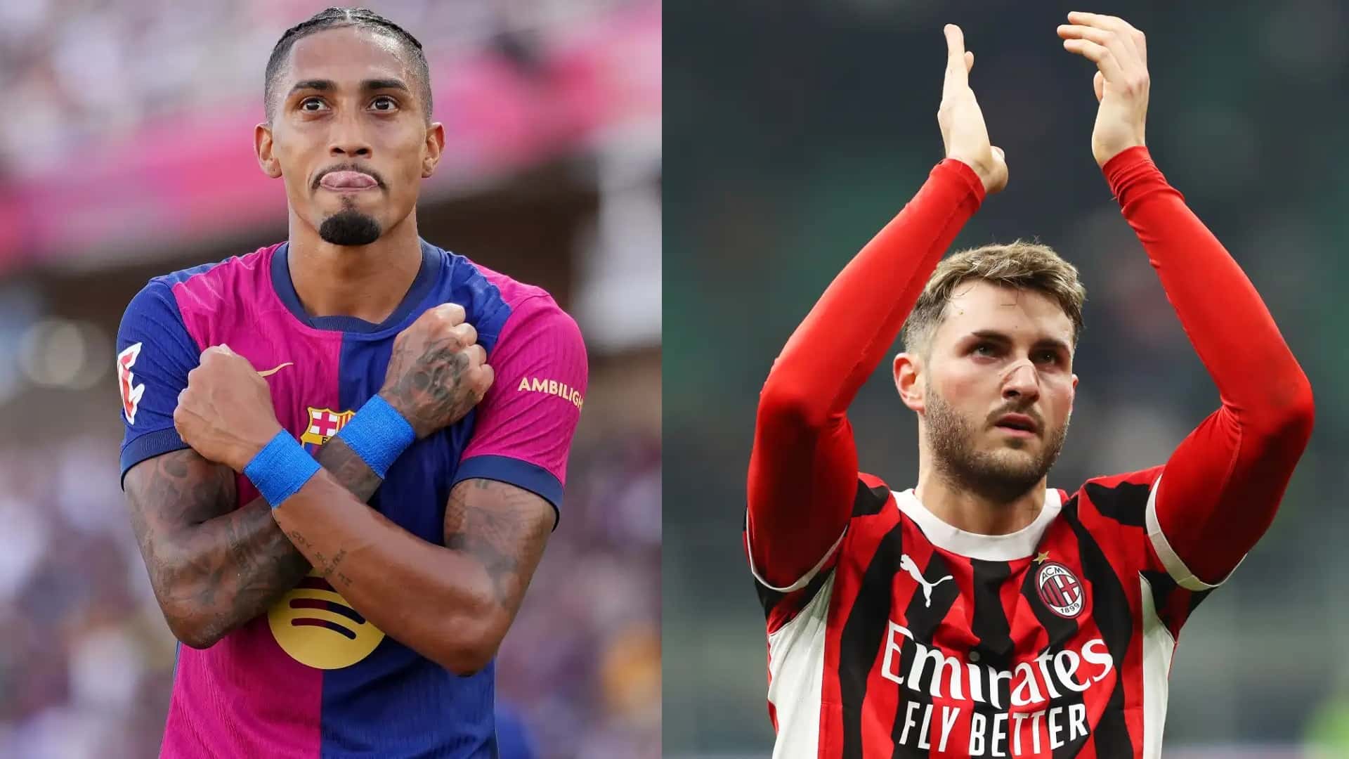 Raphinha es el brasileño con más goles en una Champions, Santi el mexicano | Foto: Especial