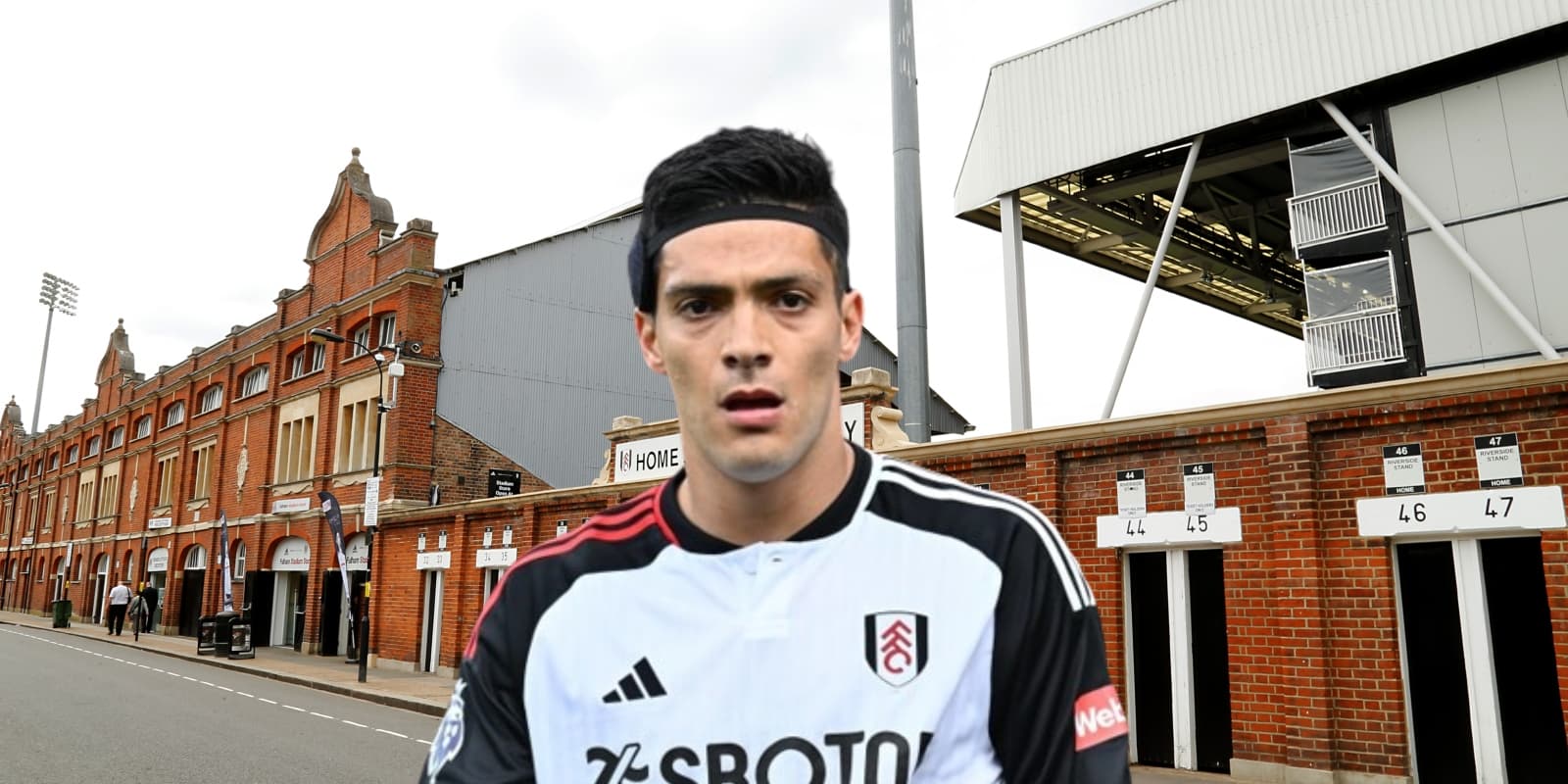 Raúl en el Fulham
