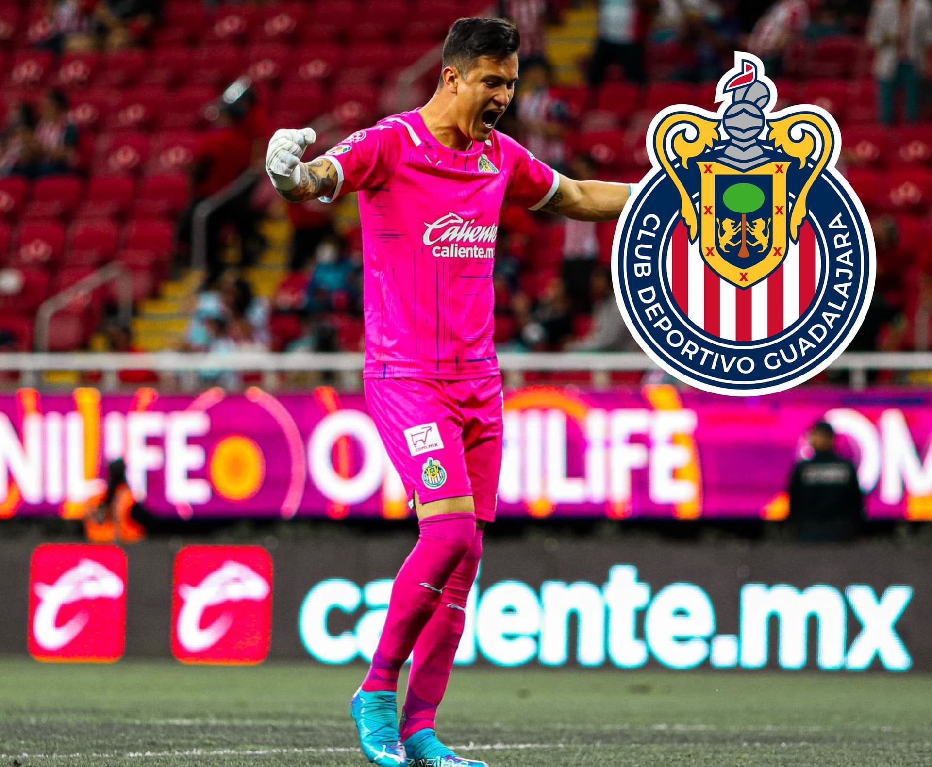Raúl Gudiño dejará a las Chivas tras casi cuatro años en el club.