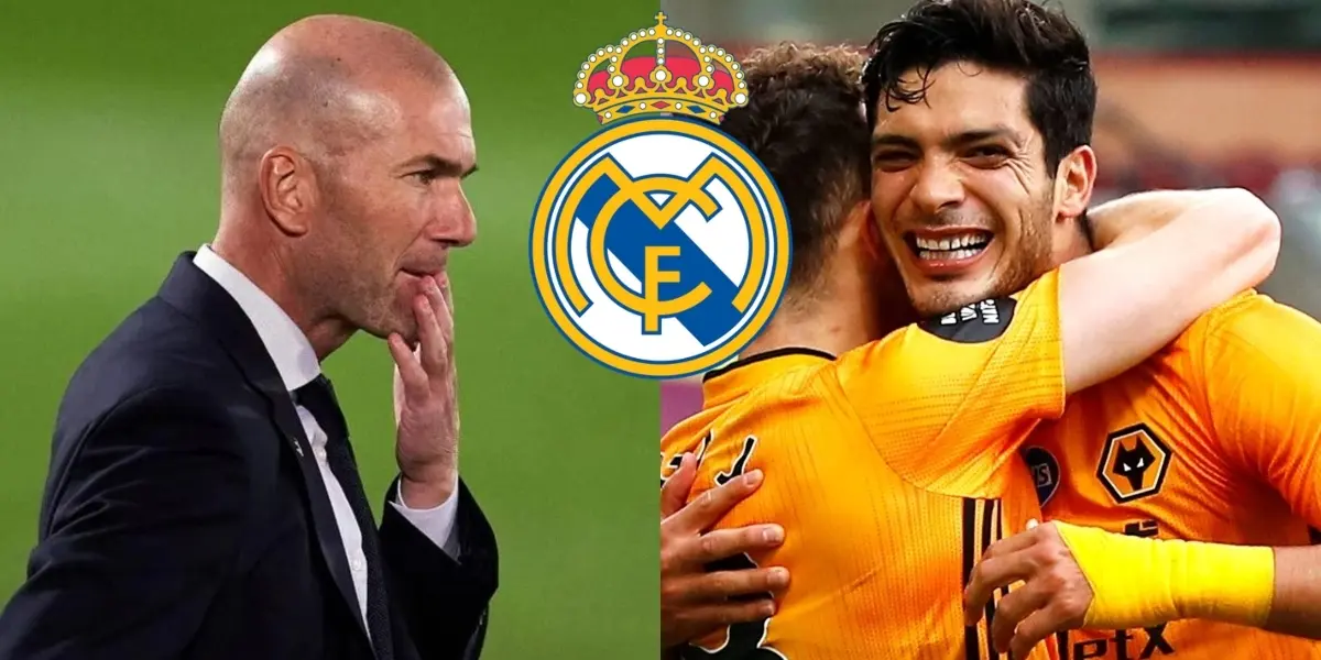 Raúl Jiménez fue ninguneado por Zinedine Zidane cuando había el interés de ficharlo, y ahora tras el nuevo descalabro del Real Madrid, mira lo que piensa el DT francés.