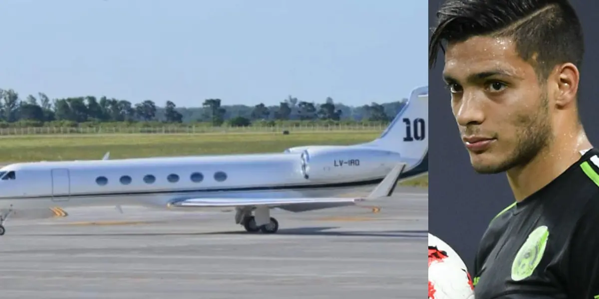 Raúl Jiménez gana 8 millones de dólares al año, pero esto tendría que trabajar para comprar el avión de lujo de Lionel Messi.