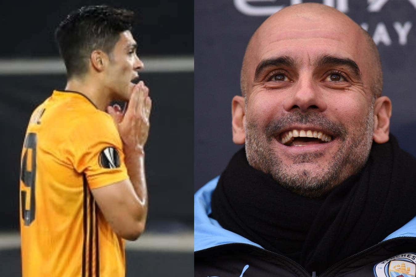 Raúl Jiménez ya está recuperado y listo para jugar pero Pep Guardiola le da un golpe bajo al mexicano.