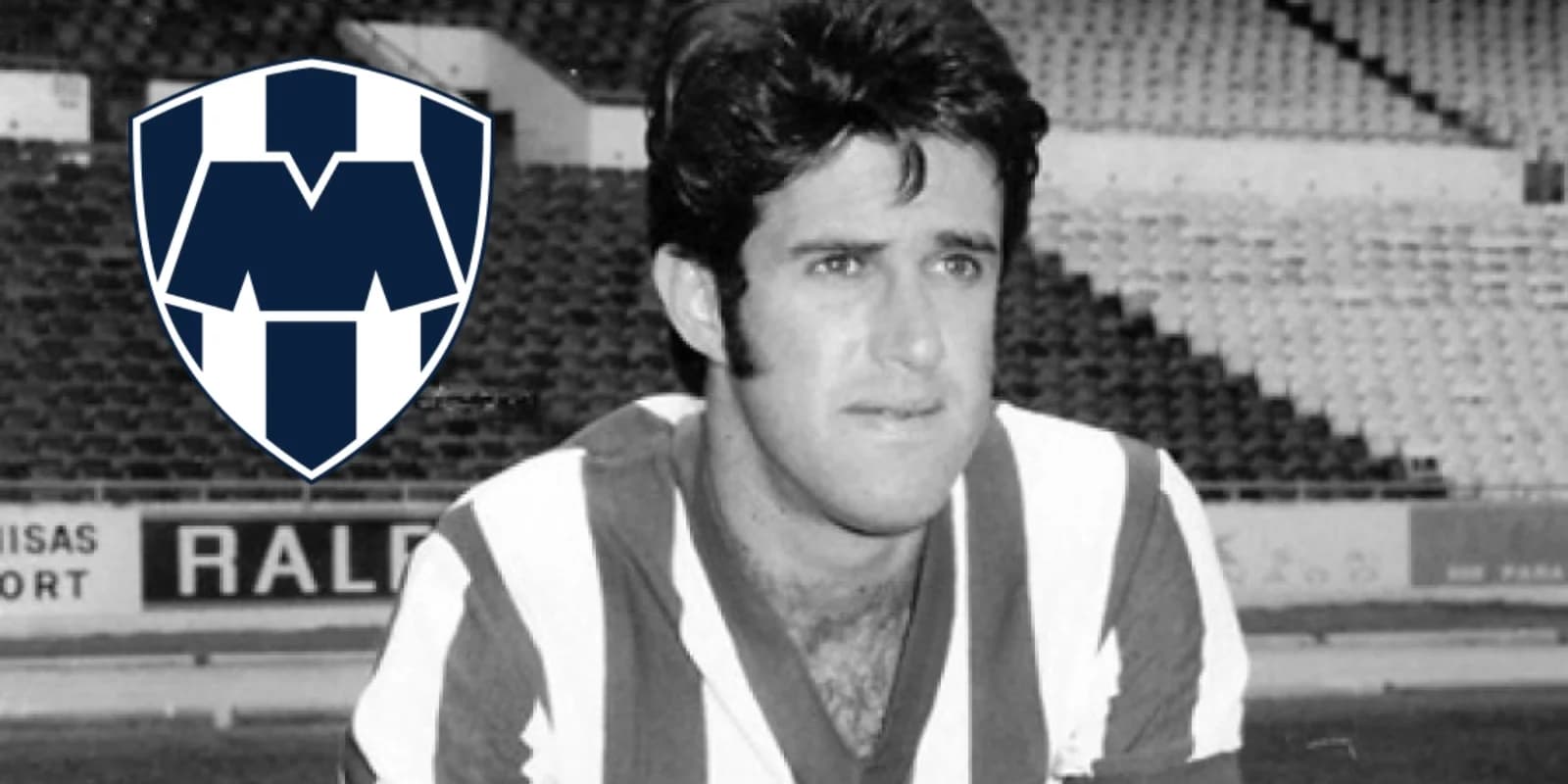 Rayados conmemora la partida de Ubirajara Chagas ante el Atlético de San Luis