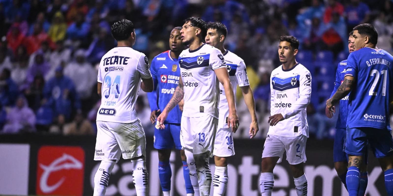 Rayados se despide de la CONCACAF tras caer 4 a 3 ante Cruz Azul en el marcador global