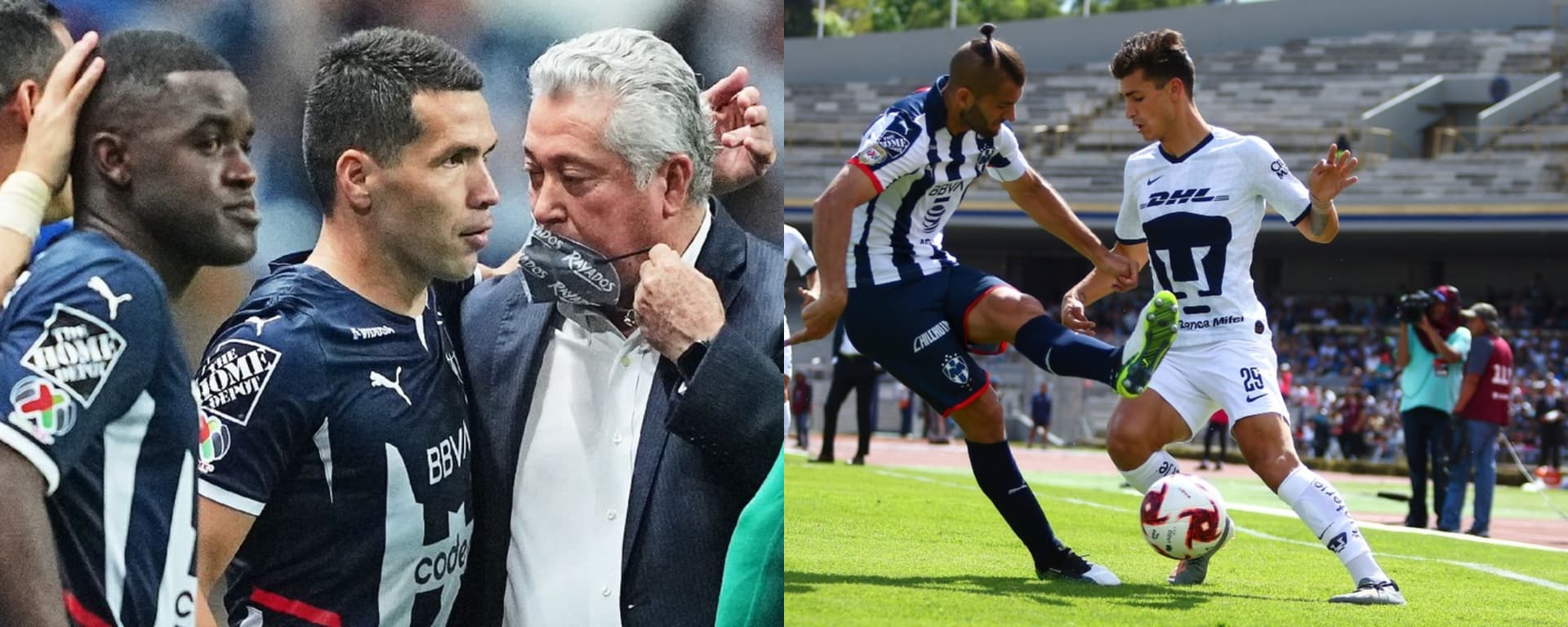 Rayados visitó a Pumas este domingo en busca de afianzarse en los primeros cuatro puestos de la tabla general.