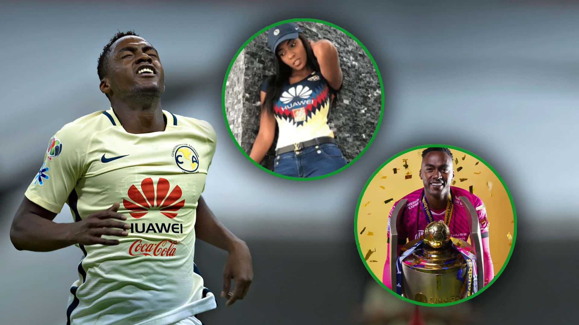 Renato Ibarra durante su etapa en el América