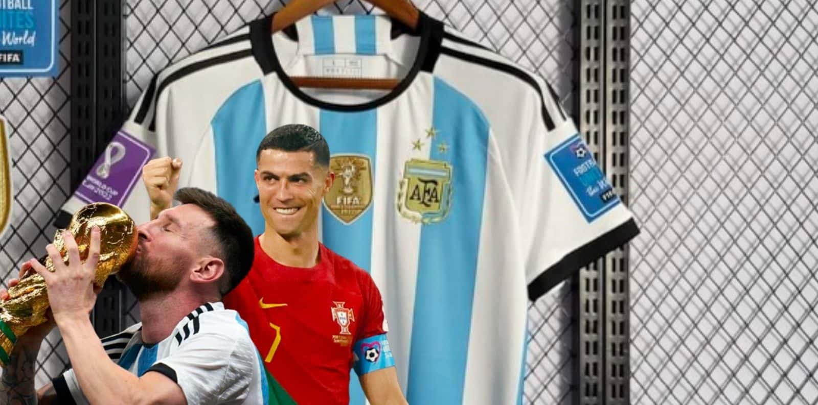 Revelan el costo que tendría el jersey de Lionel Messi con el que levantó la Copa del Mundo y la diferencia con la que subastó CR7